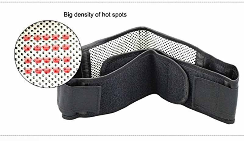 Self-Heating Magnetic Therapy Back Waist Support Adjustable Belt Lumbar Brace Massage Bands Posture Correction