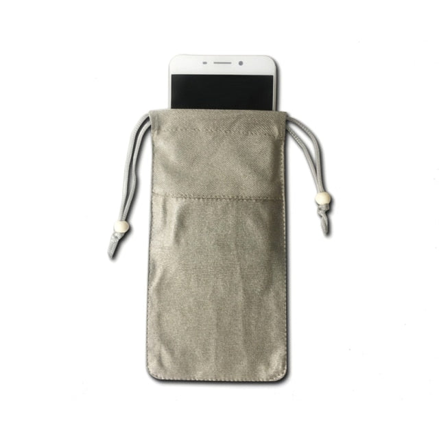 EMF Shielding Signal Shielding Silver Fiber Cell Phone Case Phone Pocket