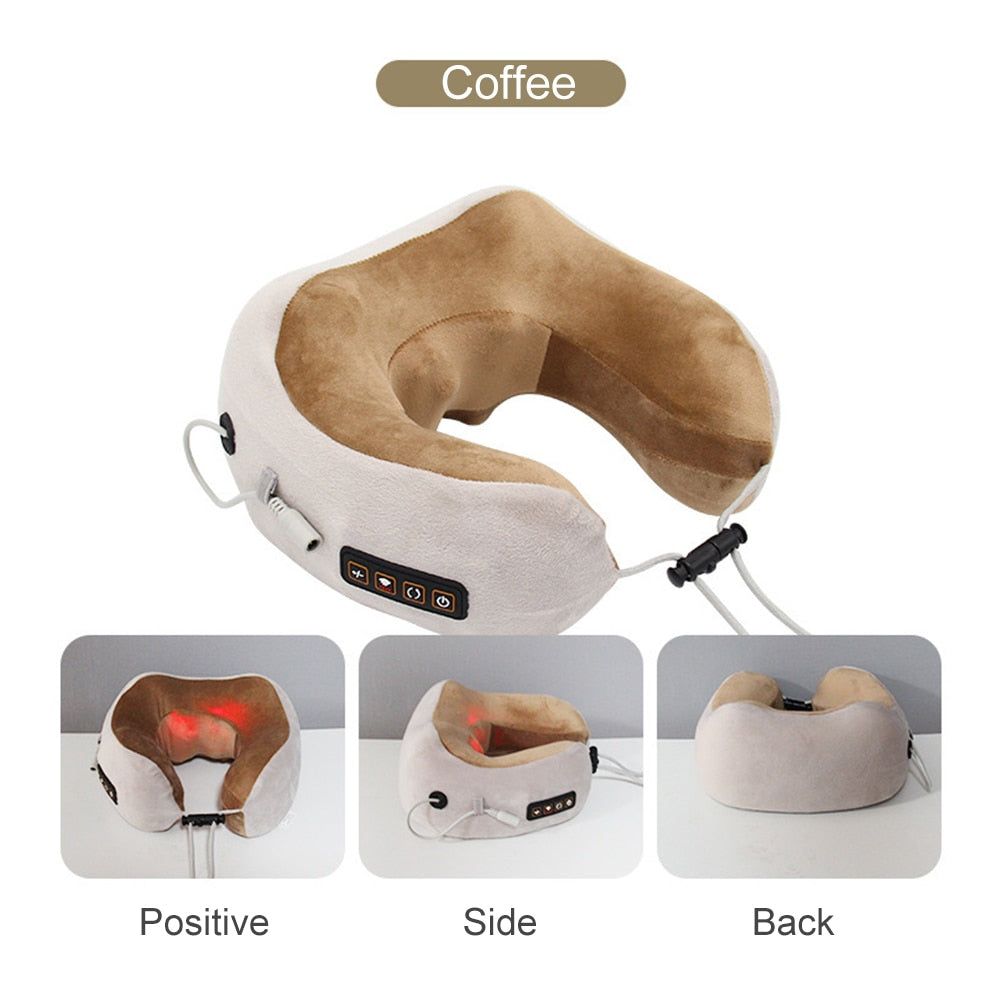 TODAY'S SPECIAL PRICE]Electric Neck Massager, U-Shaped Massage Pillow –  vacpi