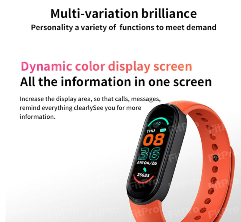 Waterproof IP67 Fitness Tracking Women Men Sports Smart Watch Xiaomi Apple Android
