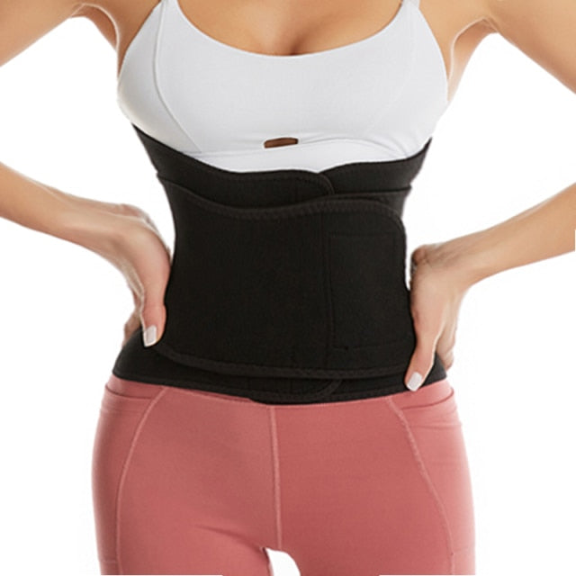 Women Waist Trainer Sauna Sweat Belts Tummy Control Girdle Body Shaper Belt  Weight Loss Corset Waist Trimmer Shapewear