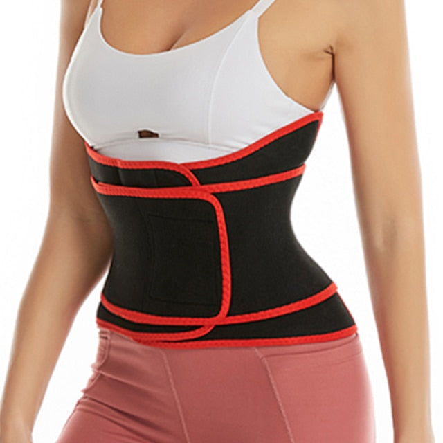 Women Waist Trainer Sauna Sweat Belts Tummy Control Girdle Body Shaper Belt  Weight Loss Corset Waist Trimmer Shapewear