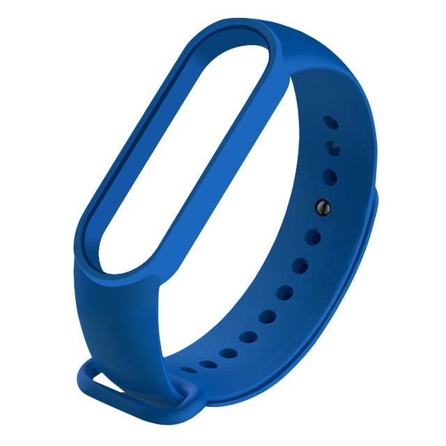 fitness tracking smart watch for men women only strap blue